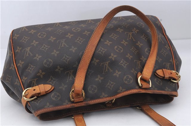 Authentic Louis Vuitton Monogram Batignolles Horizontal Tote Bag M51154 LV 7798D