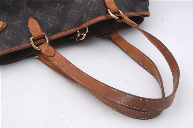 Authentic Louis Vuitton Monogram Batignolles Horizontal Tote Bag M51154 LV 7798D