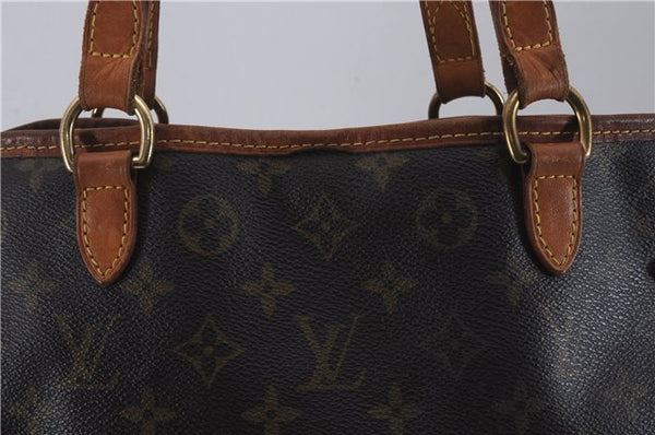 Authentic Louis Vuitton Monogram Batignolles Horizontal Tote Bag M51154 LV 7798D