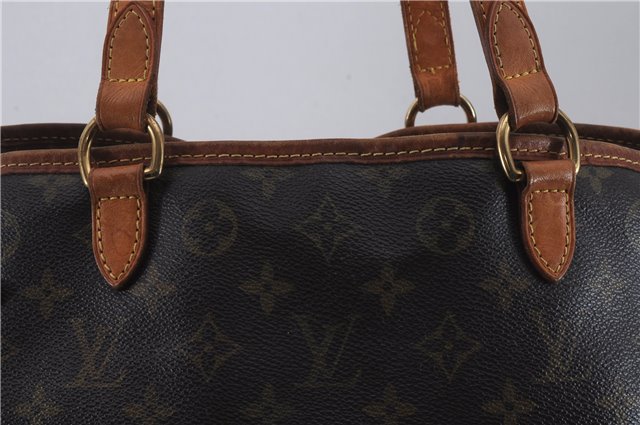 Authentic Louis Vuitton Monogram Batignolles Horizontal Tote Bag M51154 LV 7798D