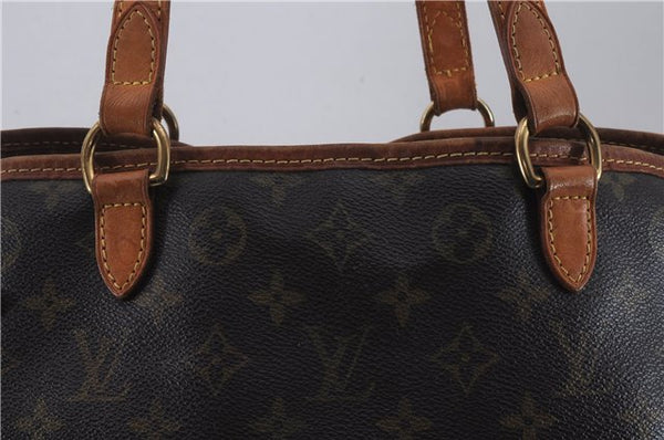 Authentic Louis Vuitton Monogram Batignolles Horizontal Tote Bag M51154 LV 7798D