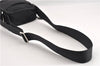 Authentic PRADA Nylon Tessuto Leather Shoulder Cross Body Bag Purse Black 7798F