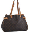 Authentic Louis Vuitton Monogram Batignolles Horizontal Tote Bag M51154 LV 7799E