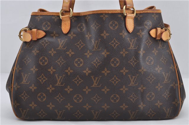 Authentic Louis Vuitton Monogram Batignolles Horizontal Tote Bag M51154 LV 7799E