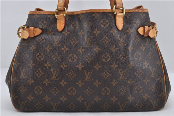 Authentic Louis Vuitton Monogram Batignolles Horizontal Tote Bag M51154 LV 7799E