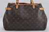 Authentic Louis Vuitton Monogram Batignolles Horizontal Tote Bag M51154 LV 7799E
