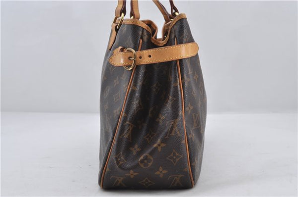 Authentic Louis Vuitton Monogram Batignolles Horizontal Tote Bag M51154 LV 7799E