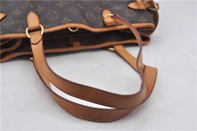 Authentic Louis Vuitton Monogram Batignolles Horizontal Tote Bag M51154 LV 7799E