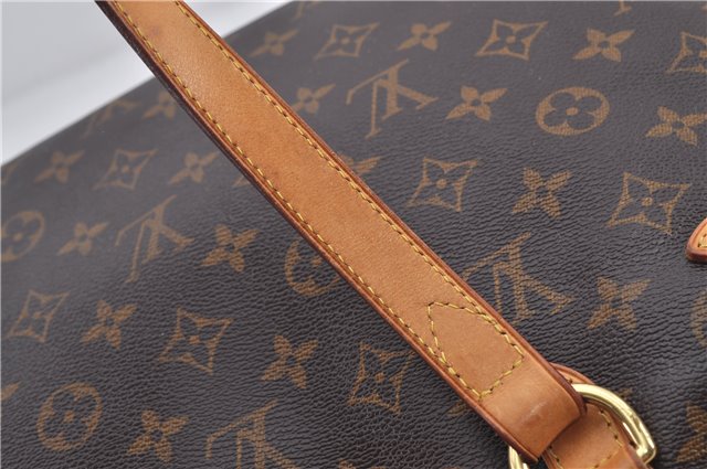 Authentic Louis Vuitton Monogram Batignolles Horizontal Tote Bag M51154 LV 7799E