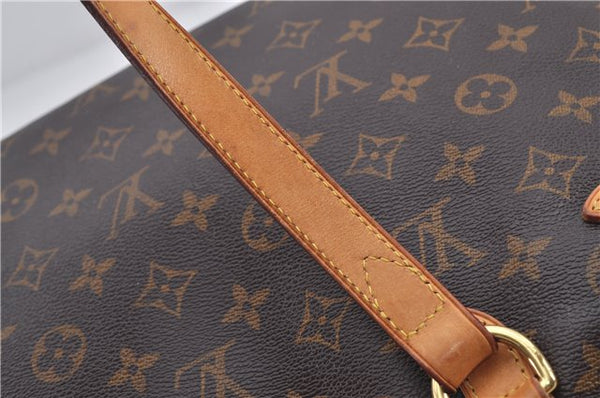 Authentic Louis Vuitton Monogram Batignolles Horizontal Tote Bag M51154 LV 7799E