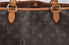 Authentic Louis Vuitton Monogram Batignolles Horizontal Tote Bag M51154 LV 7799E