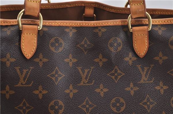 Authentic Louis Vuitton Monogram Batignolles Horizontal Tote Bag M51154 LV 7799E