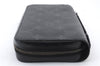 Authentic LOUIS VUITTON Monogram Eclipse Zippy XL Wallet M61698 LV 7802C