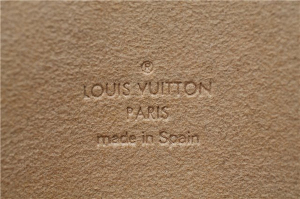 Authentic Louis Vuitton Monogram Pochette Twin PM Shoulder Bag M51854 LV 7802E