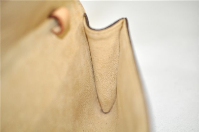 Authentic Louis Vuitton Monogram Pochette Twin PM Shoulder Bag M51854 LV 7802E