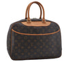 Authentic Louis Vuitton Monogram Deauville Hand Bag Purse M47270 LV 7803D