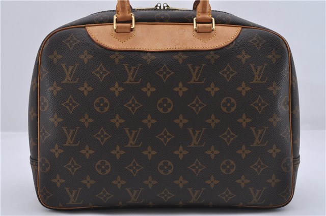 Authentic Louis Vuitton Monogram Deauville Hand Bag Purse M47270 LV 7803D