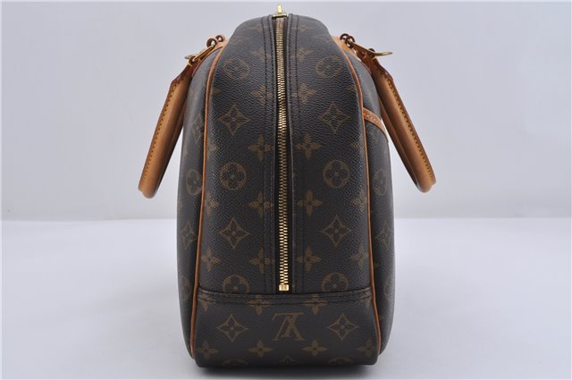 Authentic Louis Vuitton Monogram Deauville Hand Bag Purse M47270 LV 7803D