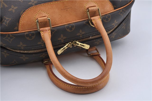 Authentic Louis Vuitton Monogram Deauville Hand Bag Purse M47270 LV 7803D
