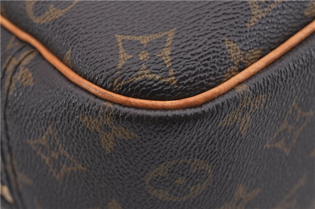Authentic Louis Vuitton Monogram Deauville Hand Bag Purse M47270 LV 7803D