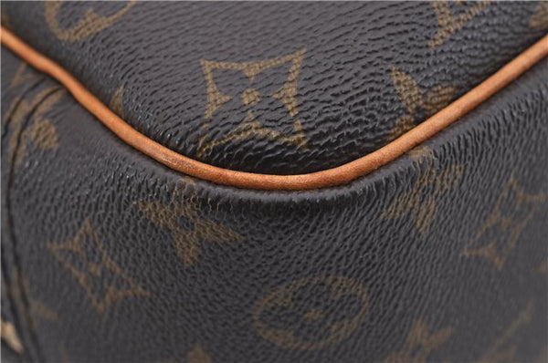 Authentic Louis Vuitton Monogram Deauville Hand Bag Purse M47270 LV 7803D