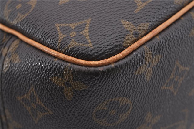 Authentic Louis Vuitton Monogram Deauville Hand Bag Purse M47270 LV 7803D