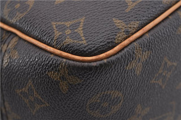 Authentic Louis Vuitton Monogram Deauville Hand Bag Purse M47270 LV 7803D
