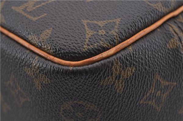 Authentic Louis Vuitton Monogram Deauville Hand Bag Purse M47270 LV 7803D