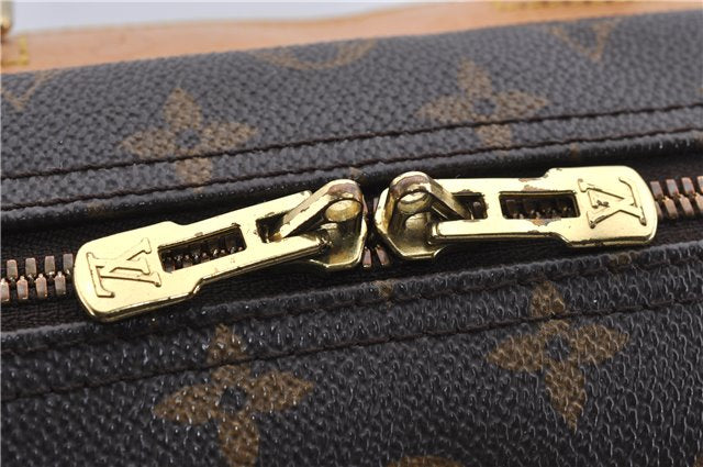 Authentic Louis Vuitton Monogram Deauville Hand Bag Purse M47270 LV 7803D