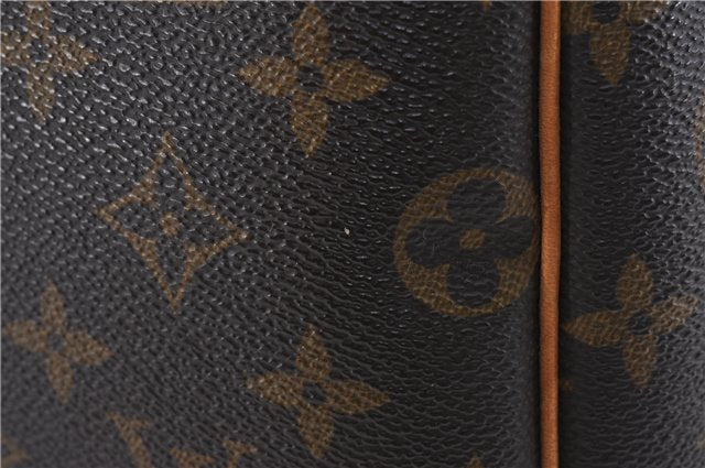 Authentic Louis Vuitton Monogram Deauville Hand Bag Purse M47270 LV 7803D