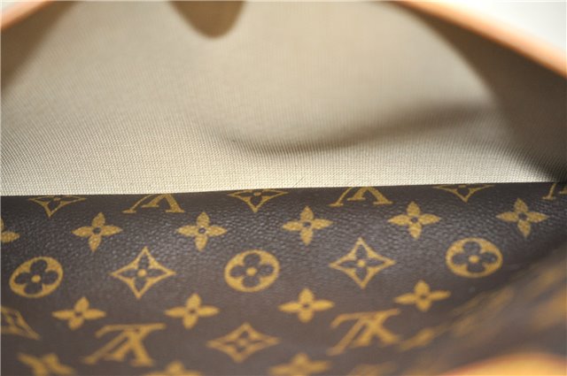 Authentic Louis Vuitton Monogram Deauville Hand Bag Purse M47270 LV 7803D