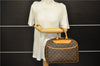 Authentic Louis Vuitton Monogram Deauville Hand Bag Purse M47270 LV 7803D