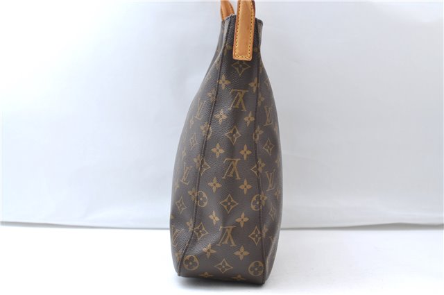 Authentic Louis Vuitton Monogram Looping GM Shoulder Bag Purse M51145 LV 7803E