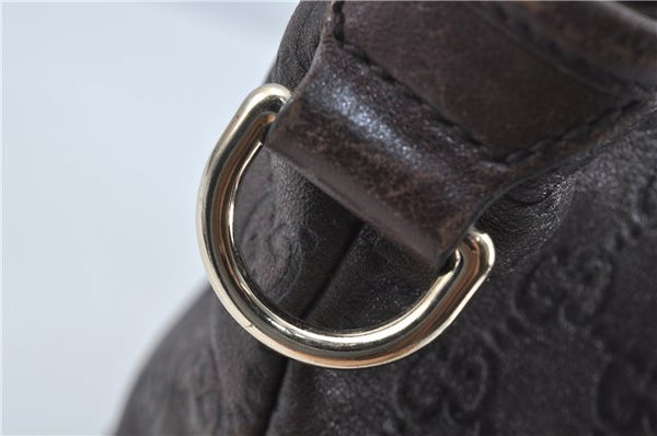 Authentic GUCCI Guccissima GG Leather Shoulder Tote Bag 197953 Brown 7804C