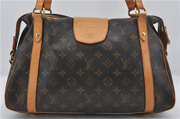 Authentic Louis Vuitton Monogram Stresa PM Shoulder Tote Bag M51186 LV 7804E