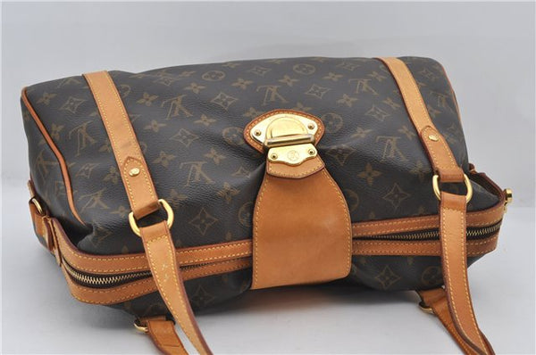 Authentic Louis Vuitton Monogram Stresa PM Shoulder Tote Bag M51186 LV 7804E