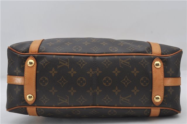 Authentic Louis Vuitton Monogram Stresa PM Shoulder Tote Bag M51186 LV 7804E