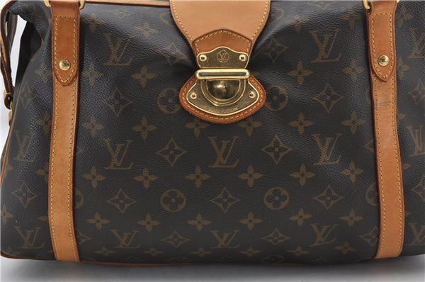 Authentic Louis Vuitton Monogram Stresa PM Shoulder Tote Bag M51186 LV 7804E