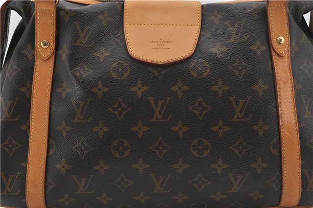 Authentic Louis Vuitton Monogram Stresa PM Shoulder Tote Bag M51186 LV 7804E