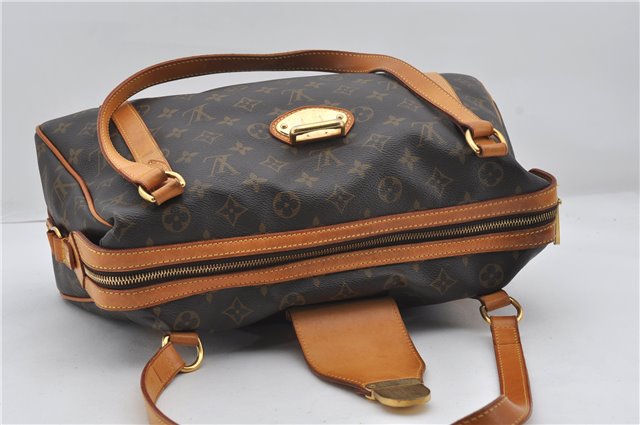 Authentic Louis Vuitton Monogram Stresa PM Shoulder Tote Bag M51186 LV 7804E