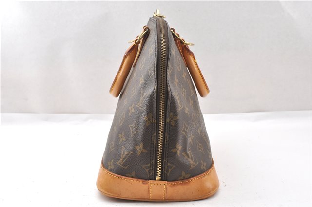 Authentic Louis Vuitton Monogram Alma Hand Bag Purse M51130 LV 7805F