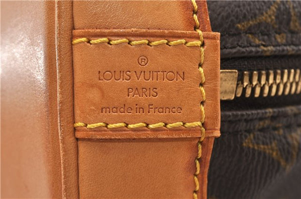 Authentic Louis Vuitton Monogram Alma Hand Bag Purse M51130 LV 7805F