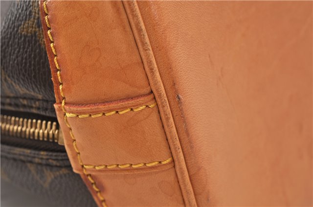 Authentic Louis Vuitton Monogram Alma Hand Bag Purse M51130 LV 7805F