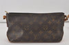 Authentic Louis Vuitton Monogram Trotteur Shoulder Cross Bag M51240 Junk 7806I