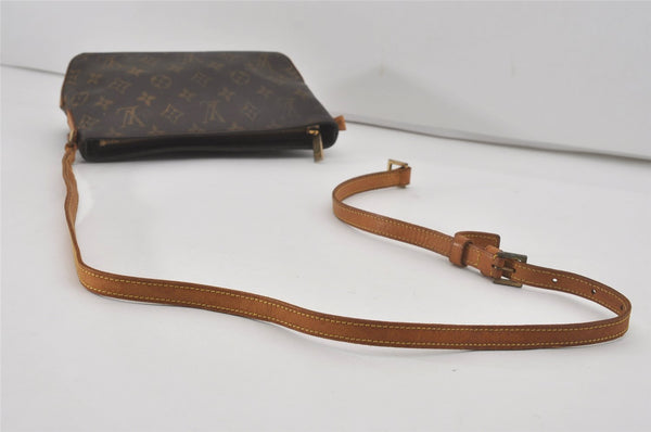 Authentic Louis Vuitton Monogram Trotteur Shoulder Cross Bag M51240 Junk 7806I