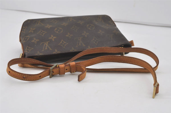 Authentic Louis Vuitton Monogram Trotteur Shoulder Cross Bag M51240 Junk 7806I
