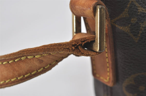 Authentic Louis Vuitton Monogram Trotteur Shoulder Cross Bag M51240 Junk 7806I