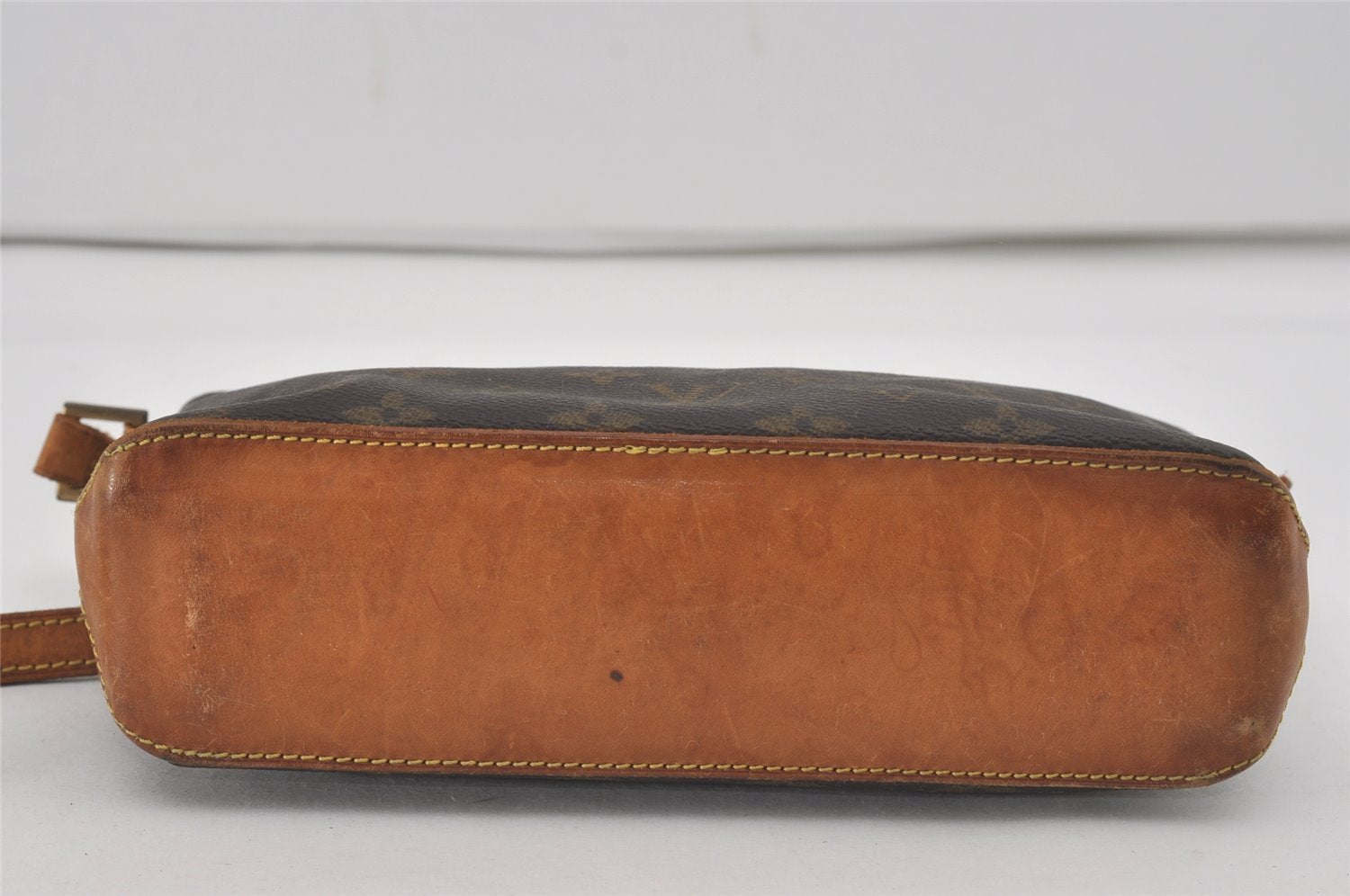 Authentic Louis Vuitton Monogram Trotteur Shoulder Cross Bag M51240 Junk 7806I