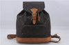 Authentic Louis Vuitton Monogram Montsouris MM Backpack M51136 LV 7808D