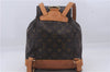 Authentic Louis Vuitton Monogram Montsouris MM Backpack M51136 LV 7808D